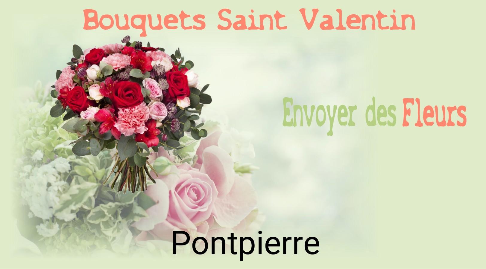 Roses de Saint-Valentin livrées à Pontpierre